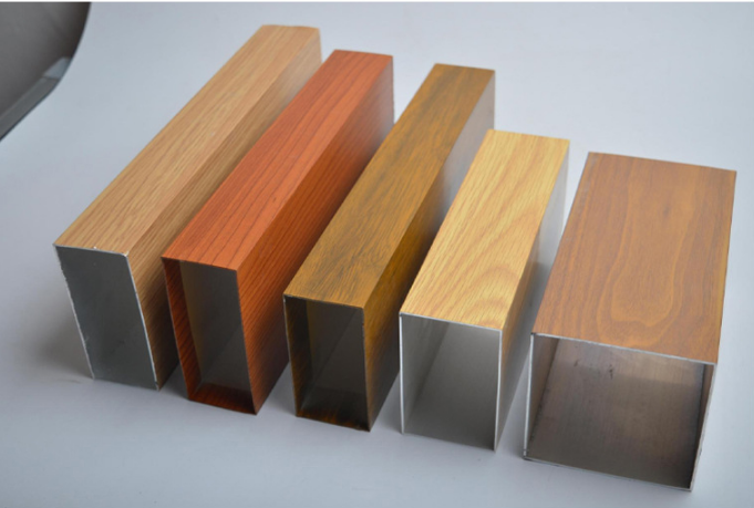 木紋鋁方管一件發貨